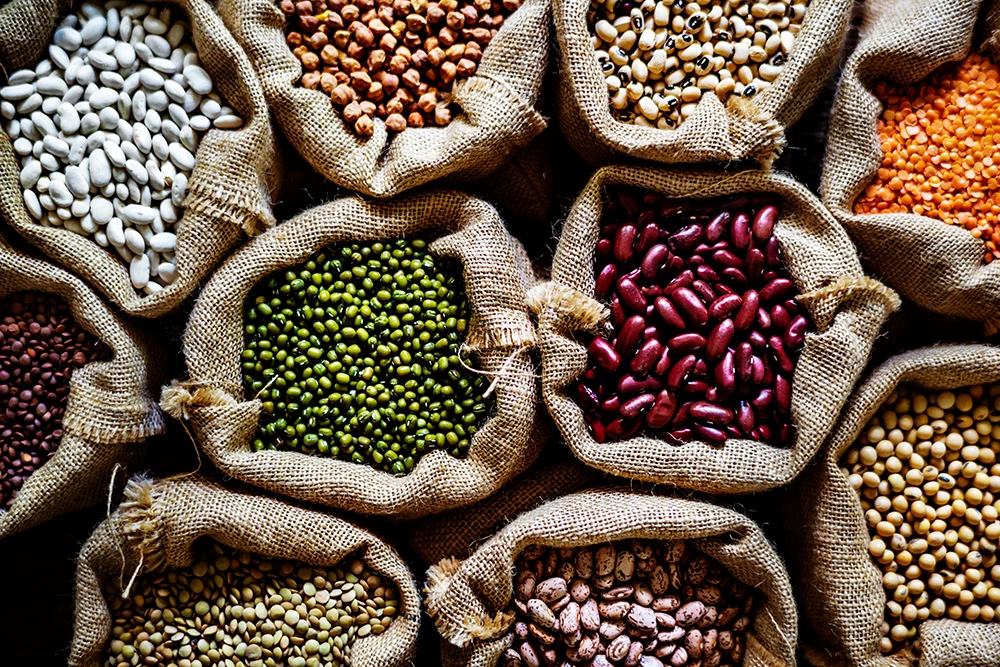 various of legumes